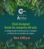 José Eustasio Rivera: La vida del hombre detrás de La Vorágine , con Isaías Peña Portada de la charla José Eustasio Rivera: La vida del hombre detrás de La Vorágine , con Isaías Peña