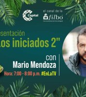 Mario Mendoza presenta la película 'Los iniciados 2' Portada charla Mario Mendoza presenta la película 'Los iniciados 2'