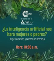 ¿La inteligencia artificial nos hará mejores o peores? Portada charla ¿La inteligencia artificial nos hará mejores o peores?