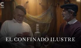 Dos hombres conversando