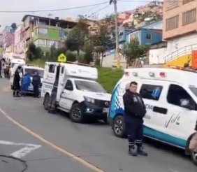 Bus del SITP se volcó en Ciudad Bolívar: hay 12 personas heridas